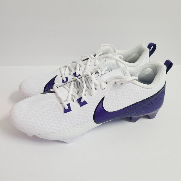 NEW Nike Vapor Edge Speed 360 2 Football Cleats FQ4045-103 size 15 White Purple